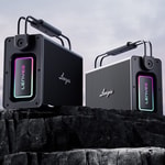 Lenyes Titan 2 Serisi RGB Işıklı Çİft Mikrofonlu Taşınabilir TWS Bluetooth Speaker Hoparlör v5.3 5000mAh