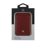 Mercedes Benz Orjinal Lisanslı Yeni Nesil 2 Hazneli Metal Logolu Deri Magnetik Kartlık