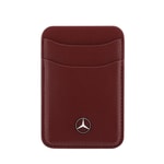 Mercedes Benz Orjinal Lisanslı Yeni Nesil 2 Hazneli Metal Logolu Deri Magnetik Kartlık