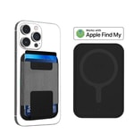 Micflip P065 Ultra İnce Tasarım iOS Cihazlara Özel Kablosuz ve Pin Şarj Özellikli FindMy Destekli Magnetik Standlı Kartlık