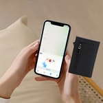 Micflip P15 Three Fold Akıllı Takip Özellikli Hakiki Deri Kartlık