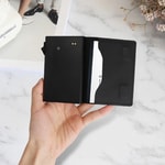 Micflip P15 Three Fold Akıllı Takip Özellikli Hakiki Deri Kartlık