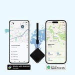Micflip P25 Suya Dayanıklı iOS ve Android Cihazlar için Type-C Şarj Portlu Akıllı Takip Cihazı
