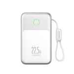 Movespeed MSP19 Pro Dijital LED Göstergeli Type-C Kablolu Powerbank 22.5W 10.000mAh