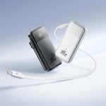 Movespeed MSP20 Dijital LED Göstergeli Type-C Kablolu Powerbank 35W 20.000mAh