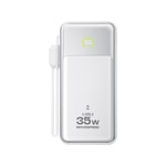 Movespeed MSP20 Dijital LED Göstergeli Type-C Kablolu Powerbank 35W 20.000mAh