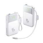 Movespeed MSP20 Pro Dijital LED Göstergeli Type-C Kablolu Powerbank 45W 20.000mAh