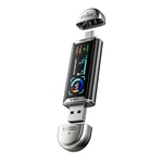 Movespeed MSSU10 LCD Ekranlı 4K ProRes Dual USB-A+Type-C Bağlantılı PSSD Flash Disk 1TB 10Gbps