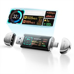 Movespeed MSSU10 LCD Ekranlı 4K ProRes Dual USB-A+Type-C Bağlantılı PSSD Flash Disk 256GB 10Gbps