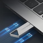 Movespeed TSJ16G Yüksek Hızlı Metal Flash Bellek USB 3.1 16GB