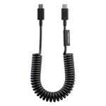 Native Union POP Serisi Type-C to Type-C Spiralli Şarj Kablosu 60W 1.2M