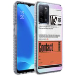 Oppo A54 4G Kılıf Airbag Kenarlı Renkli Desenli Silikon Zore Elegans Kapak