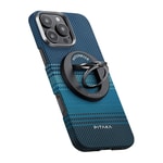 Pitaka Aramid Fiber Sunset Moonrise Serisi Moonrise MagEZ Grip 3 Magnetik Ring Stand Telefon Tutucu