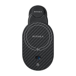 Pitaka MagEZ Pro 2 M-safe Şarj Özellikli Qi2 Aramid Fiber Araç Telefon Tutucu
