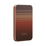 Pitaka Tactile Woven Qi2 Şarj Teknolojili Aramid Fiber M-Safe Powerbank 15W 5000mAh