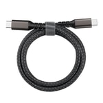 Qgeem 2.Jenerasyon Type-C to Type-C USB3.2 PD Data Kablosu 100W 20Gbps 4K@60Hz 2 Metre