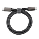 Qgeem 2.Jenerasyon Type-C to Type-C USB3.2 PD Data Kablosu 100W 20Gbps 4K@60Hz 3 Metre