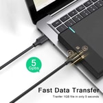 Qgeem QG-CVQ19 Usb To Usb Kablo 0.91M