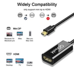 Qgeem QG-HD10 Mini Display Port To HDMI To Dönüştürücü