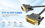 Qgeem QG-HD15 DVI Kablo 0.91M