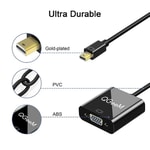 Qgeem QG-HD17 Mini Display Port To VGA Dönüştürücü