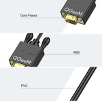 Qgeem QG-HD29 VGA To Mini Display Port Kablo
