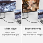 Qgeem QG-UA13 Type-C To Display Port Kablo