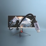 Qgeem QG03 Type-C to Type-C PD 40G 8K@60Hz Data Kablosu 240W 2M
