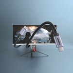 Qgeem QG03 Type-C to Type-C PD 40G 8K@60Hz Data Kablosu 240W 1M