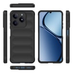 Realme C61 Kılıf Esnek TPU Oyuklu Arka Yüzey Tasarımlı Zore Etnik Silikon Kapak