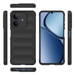 Realme C63 Kılıf Esnek TPU Oyuklu Arka Yüzey Tasarımlı Zore Etnik Silikon Kapak