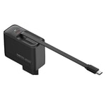 Recci RC102E GaN Teknolojili Hızlı Şarj Başlığı USB-A to Type-C PD 40W Type-C Kablolu Şarj Seti