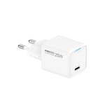 Recci RC106E GaN Teknolojili Hızlı Şarj Başlığı Type-C to Type-C PD 25W Kablolu Şarj Seti