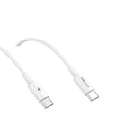 Recci RC106E GaN Teknolojili Hızlı Şarj Başlığı Type-C to Type-C PD 25W Kablolu Şarj Seti