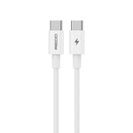 Recci RC108E GaN Teknolojili Hızlı Şarj Başlığı Type-C to Type-C PD 45W Kablolu Şarj Seti