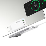 Recci RC109E Type-C PD & USB-A GaN Teknolojili Hızlı Şarj Başlığı 65W