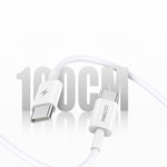 Recci RC77E GaN Teknolojili Hızlı Şarj Başlığı Type-C to Type-C PD 30W Kablolu Şarj Seti