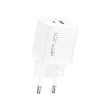 Recci RC83E Type-C PD & USB-A GaN Teknolojili QC3.0 Hızlı Şarj Başlığı 35W