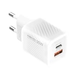 Recci RC83ECC GaN Teknolojili Hızlı Şarj Başlığı USB-A to Type-C PD 35W Kablolu Şarj Seti