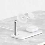 Recci RCW-20 Prestige Serisi 3in1 M-safe 15W Hızlı Şarj Özellikli Magnetik Kablosuz Şarj Standı