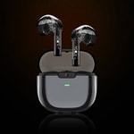 Recci REP-W50 Şeffaf Tasarım Hi-Fi Ses Kaliteli Bluetooth v5.3 Amber Serisi Kulak İçi Kulaklık