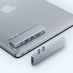 Recci RH08 Type-C to Type-C + SD/TF + USB3.0 + USB2.0 + HDMI + Thunderbolt 3 Bağlantılı 7in2 Hub