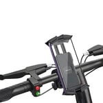 Recci RHO-C33 360° Derece Dönebilen Ayarlanabilir Motosiklet ve Bisiklet Telefon Tutucu
