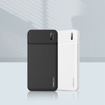 Recci RPB-N16C Ultra İnce Hızlı Şarj Özellikli Led Işık Göstergeli Powerbank 10000mAh
