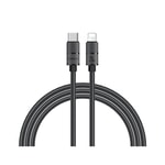Recci RS08CLPD Warrior Serisi 20W Hızlı Şarj Özellikli Type-C To Lightning PD Kablo 1.2M