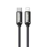 Recci RS35CL Type-C to Lightning PD 30W Örgü Tasarımlı Hızlı Şarj Özellikli Data ve Şarj Kablosu 1M