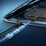 Recci RS42C Lamp Display Serisi USB-A to Type-C 100W Hızlı Şarj Özellikli Data ve Şarj Kablosu 1.5M