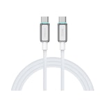 Recci RS42CC Lamp Display Serisi Type-C to Type-C PD 240W Hızlı Şarj Özellikli Data ve Şarj Kablosu 1.5M