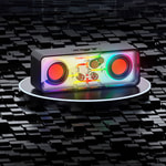 Recci RSK-W38 Space Station Serisi RGB Led Işıklı Bluetooth Hoparlör FM Radio Özellikli