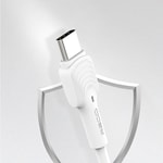Recci RTC-N26C USB-A to Type-C Hızlı Şarj Özellikli Data ve Şarj Kablosu 1M